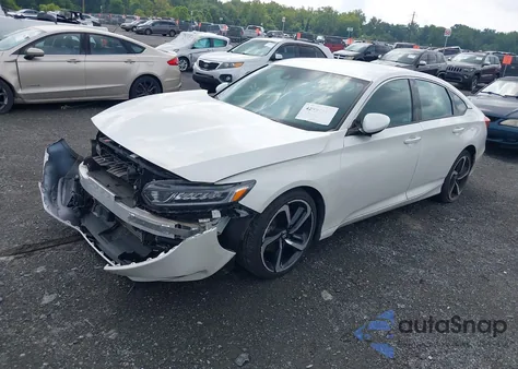 2020 Honda Accord Sport из США, поврежденный, VIN 1HGCV1F37LA114860